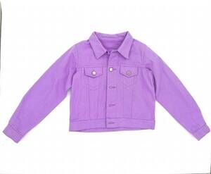 NEW BLENDED SPIRIT girls mirrorball jacket in light purple